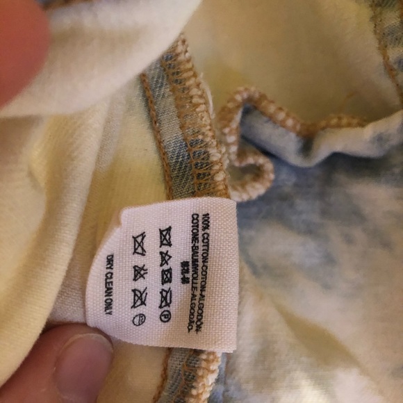 Free People Acid Wash Cropped Distressed Jacket - Picture 5 of 7